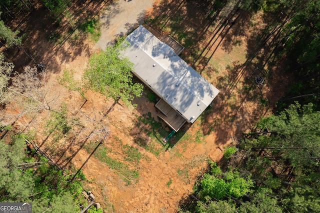 drone / aerial view