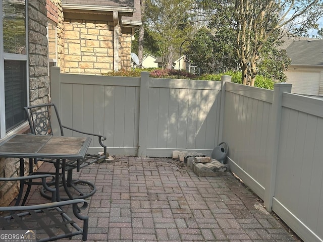 227 Fenwick Cir, Mcdonough, GA 30253 - view of patio with fence