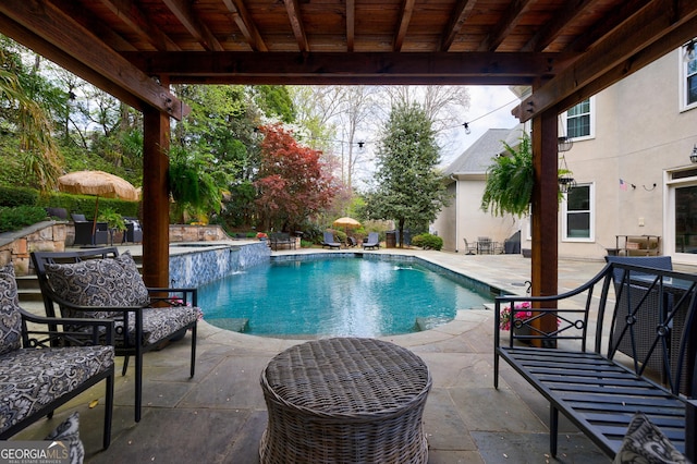 2005 Westbourne Way, Alpharetta, GA 30022 - swimming pool with a patio
