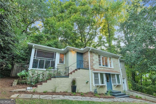 656 Channing Dr NW, Atlanta, GA 30318 - view of front of house featuring stairway