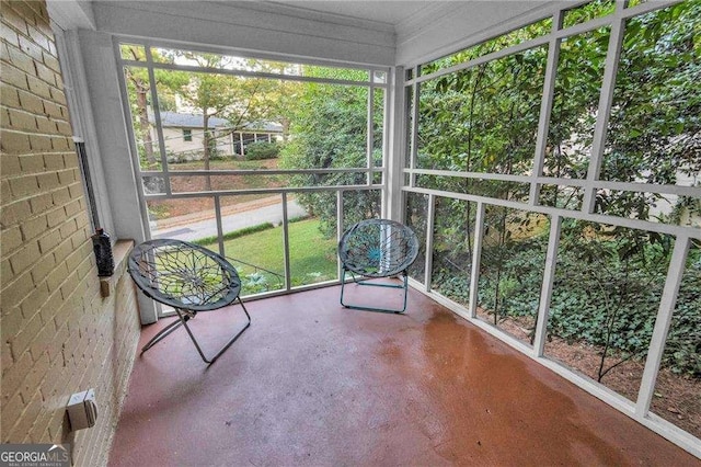 656 Channing Dr NW, Atlanta, GA 30318 - view of unfurnished sunroom