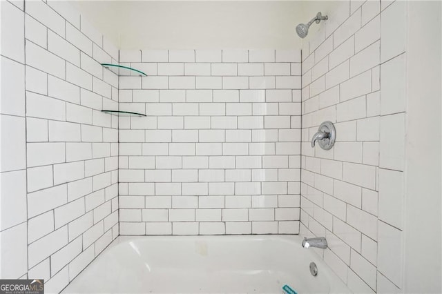full bathroom with  shower combination