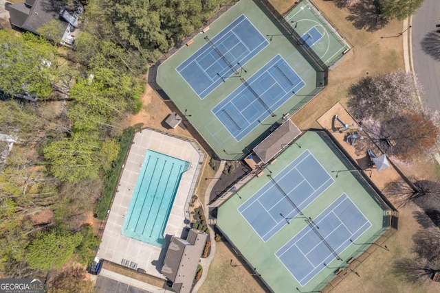 bird's eye view