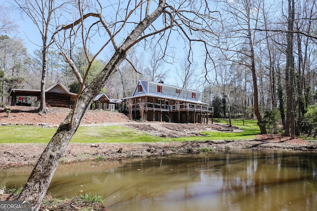 1621 Daniells Bridge Rd, Athens, GA 30606 - back of property featuring a water view