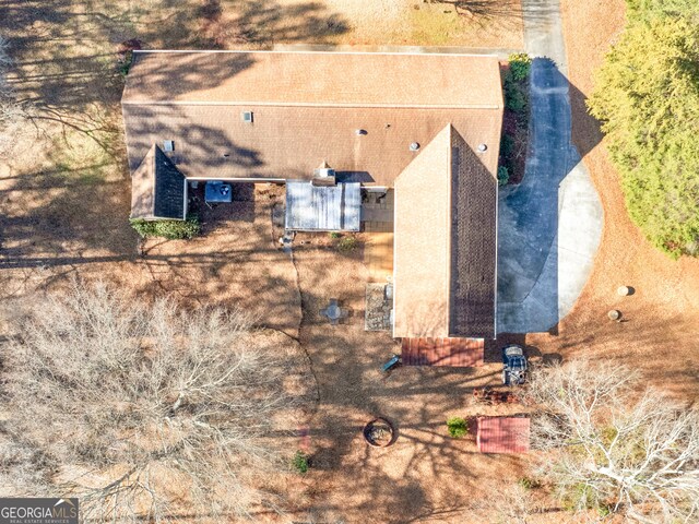 view of subject property