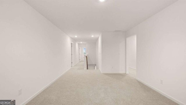 1099 Blue Juniper Cir, Loganville, GA 30052 - carpeted empty room with baseboards and recessed lighting