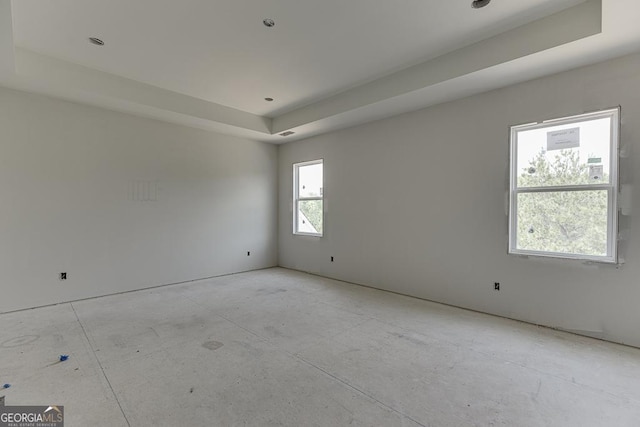 3748 Cheyenne Ln, Jefferson, GA 30549 - empty room with a raised ceiling