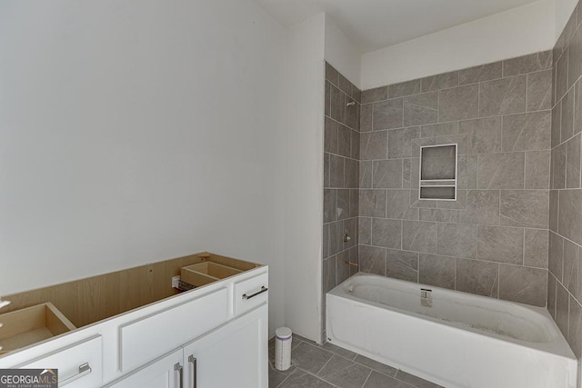 3787 Cheyenne Ln, Jefferson, GA 30549 - bathroom with  shower combination and tile patterned flooring