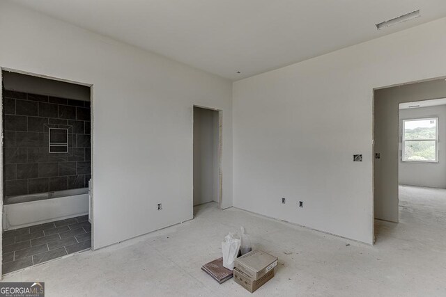 3787 Cheyenne Ln, Jefferson, GA 30549 - unfurnished bedroom with connected bathroom