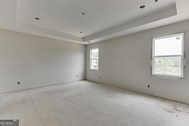 3787 Cheyenne Ln, Jefferson, GA 30549 - unfurnished room with a tray ceiling