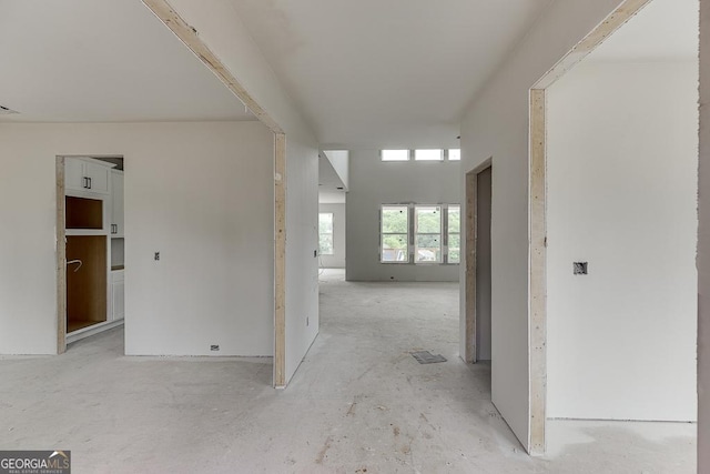 3787 Cheyenne Ln, Jefferson, GA 30549 - hall featuring concrete floors