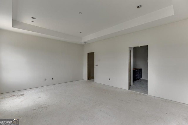 3787 Cheyenne Ln, Jefferson, GA 30549 - unfurnished room featuring a raised ceiling