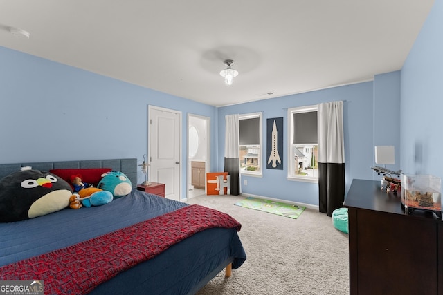 6635 Canyon Cv, Cumming, GA 30028 - carpeted bedroom featuring baseboards and visible vents