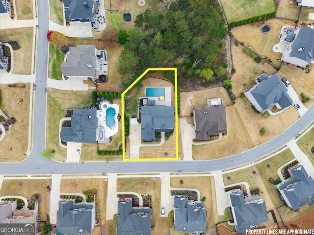 6635 Canyon Cv, Cumming, GA 30028 - bird's eye view