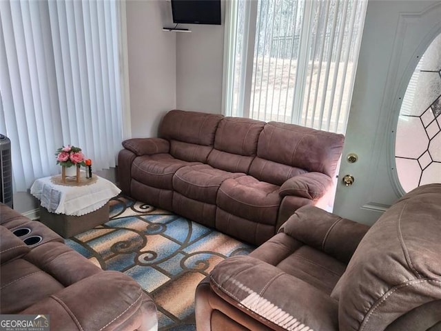 view of living room