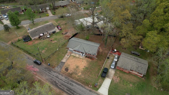 drone / aerial view