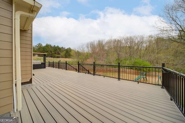 830 Buffington Way, Canton, GA 30115 - view of wooden deck