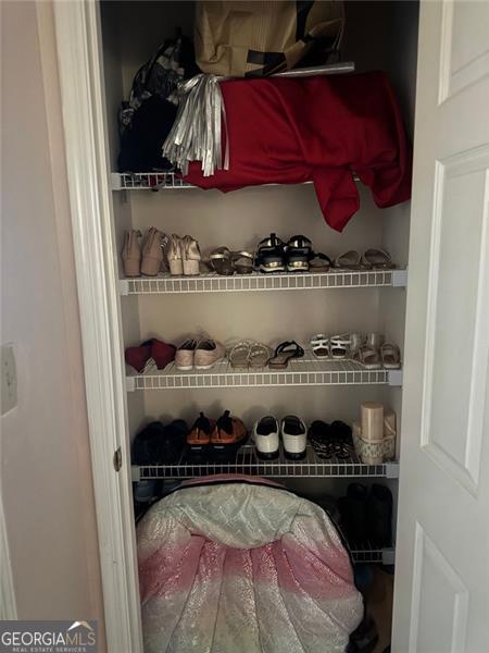view of closet