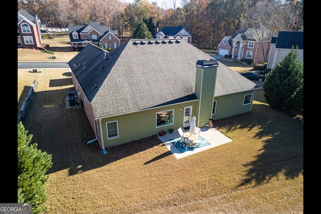 2105 Rotunda Ct, Conyers, GA 30094 - drone / aerial view with a residential view