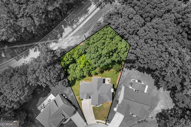 1803 Gold Finch Way, Lawrenceville, GA 30043 - aerial overview of property's location featuring property parcel outlined