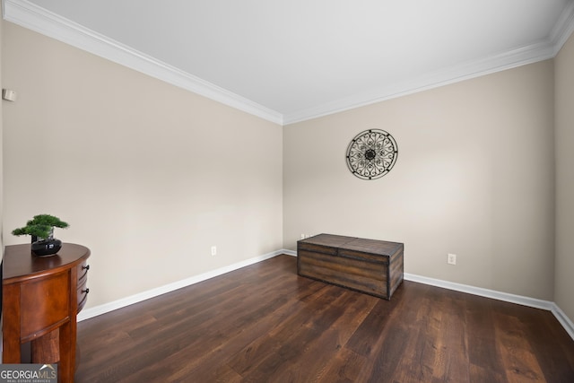 1803 Gold Finch Way, Lawrenceville, GA 30043 - empty room featuring ornamental molding and wood finished floors