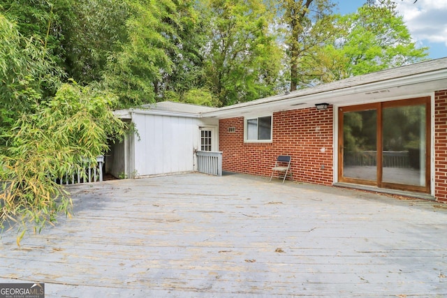 view of deck