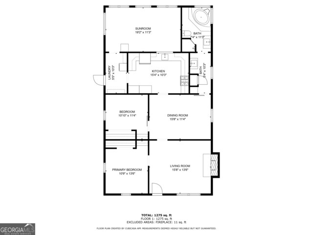 622 Cedartown Ave, Tallapoosa, GA 30176 - home floor plan