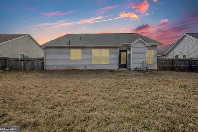 118 Covington Cv, Byron, GA 31008 - view of back of house at dusk
