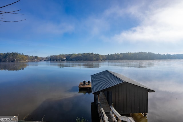 109 Shelton Ln, Eatonton, GA 31024 - dock area featuring a water view