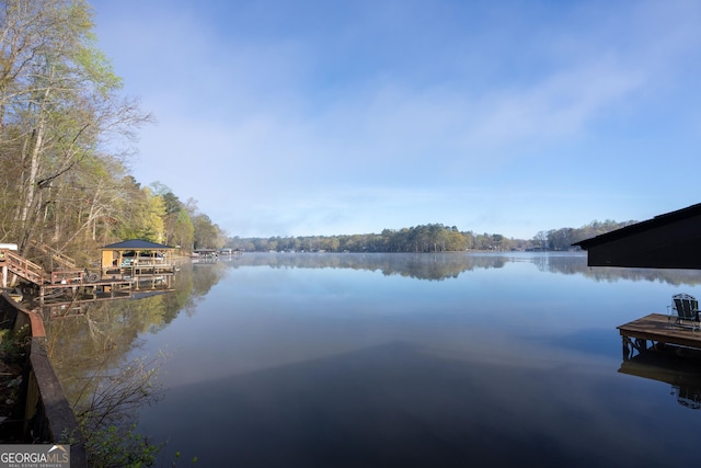 109 Shelton Ln, Eatonton, GA 31024 - dock area with a water view