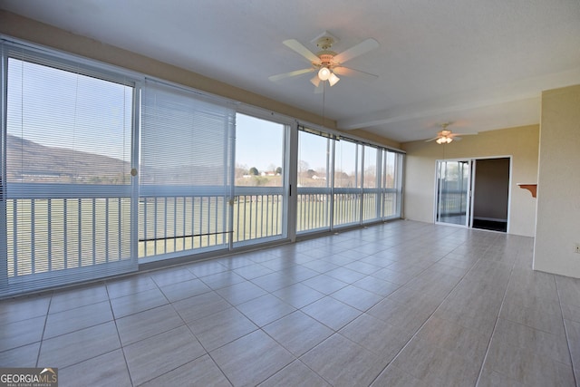3112 Allison Ct, Young Harris, GA 30582 - interior space featuring tile patterned flooring and ceiling fan
