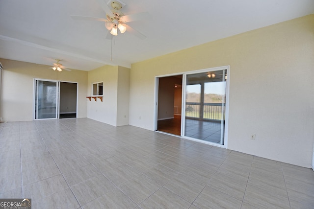 3112 Allison Ct, Young Harris, GA 30582 - empty room featuring tile patterned flooring and a ceiling fan