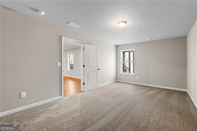 5726 Ridgewater Cir, Gainesville, GA 30506 - carpeted spare room with baseboards and visible vents