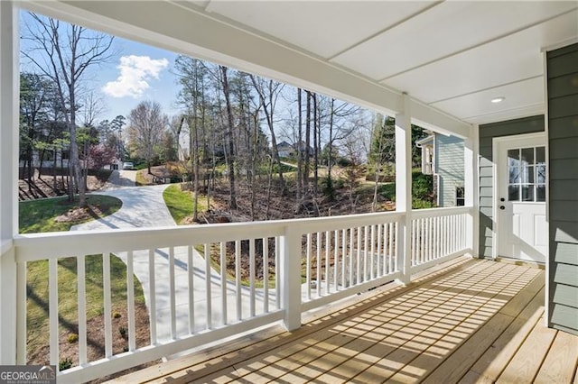 5726 Ridgewater Cir, Gainesville, GA 30506 - deck with a porch