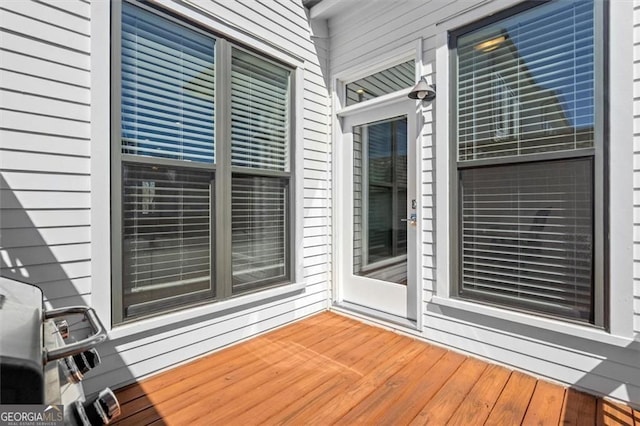view of deck