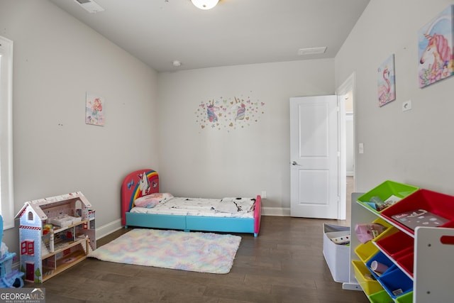 11395 Crestview Ter, Johns Creek, GA 30024 - bedroom with wood finished floors and baseboards
