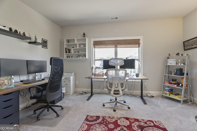 11395 Crestview Ter, Johns Creek, GA 30024 - office with carpet and baseboards