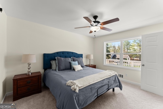385 Jayne Ellen Way, Alpharetta, GA 30009 - carpeted bedroom featuring baseboards and a ceiling fan
