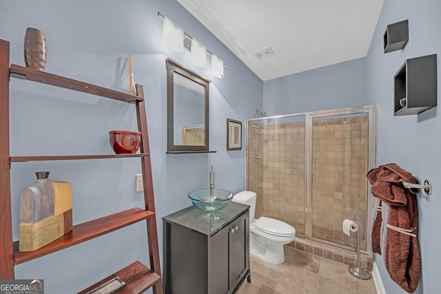 1210 Spring Branch Ct, Lawrenceville, GA 30045 - full bath featuring vanity and a stall shower