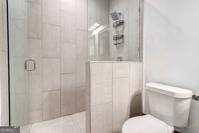 1497 Rogers Ave SW, Atlanta, GA 30310 - bathroom with a tile shower and toilet