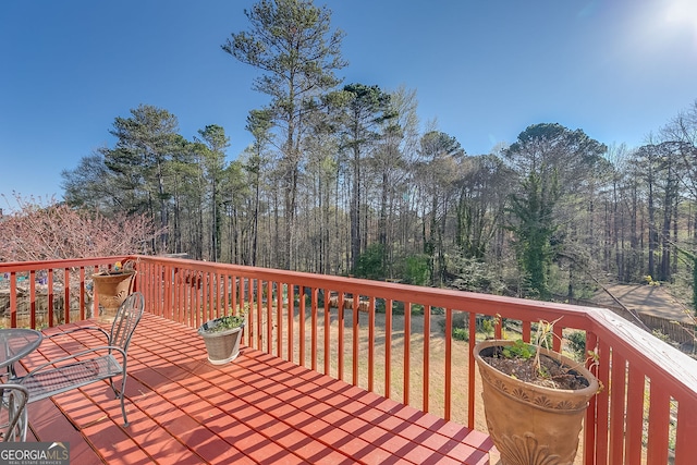 5045 Southern Trace Dr, Gainesville, GA 30504 - deck with a yard