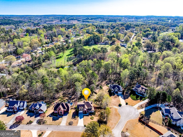 5045 Southern Trace Dr, Gainesville, GA 30504 - aerial perspective of suburban area