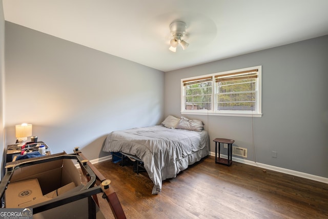 4329 Cedar Valley Ln, Conley, GA 30288 - bedroom featuring wood finished floors and an office area