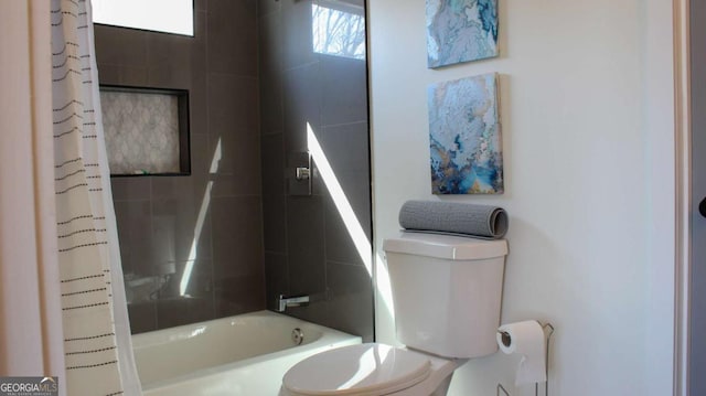 201 Huntington Pl, Dahlonega, GA 30533 - full bath featuring toilet and shower / tub combo