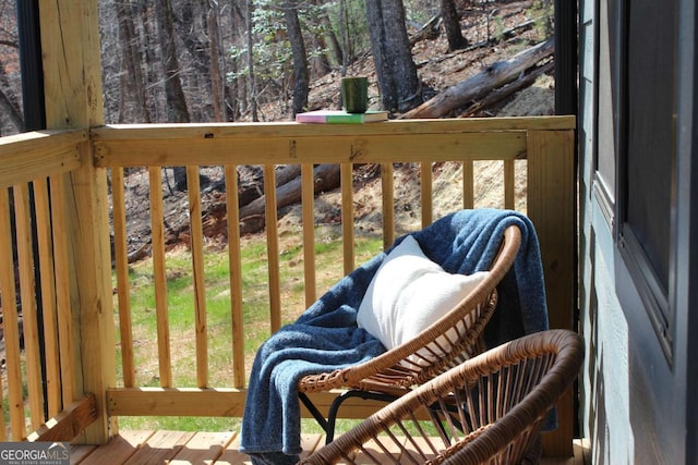 201 Huntington Pl, Dahlonega, GA 30533 - view of balcony