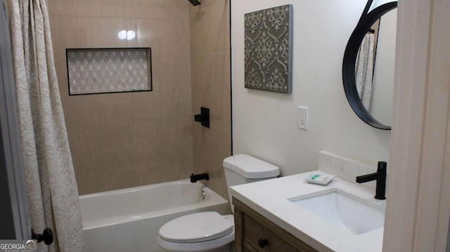 201 Huntington Pl, Dahlonega, GA 30533 - full bath with shower / tub combo and vanity