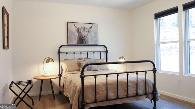 201 Huntington Pl, Dahlonega, GA 30533 - bedroom with wood finished floors and baseboards