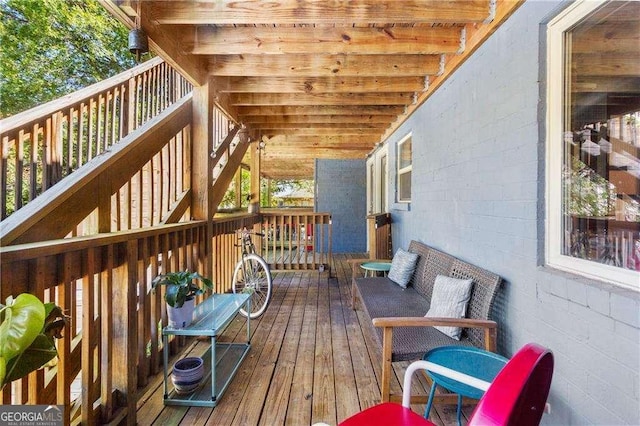562 Formwalt St SW Unit 5, Atlanta, GA 30312 - view of wooden terrace