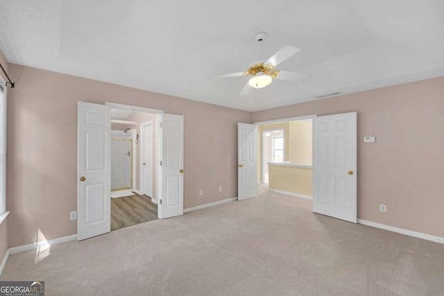 2983 Bancroft Gln NW, Kennesaw, GA 30144 - unfurnished bedroom featuring carpet flooring and ceiling fan