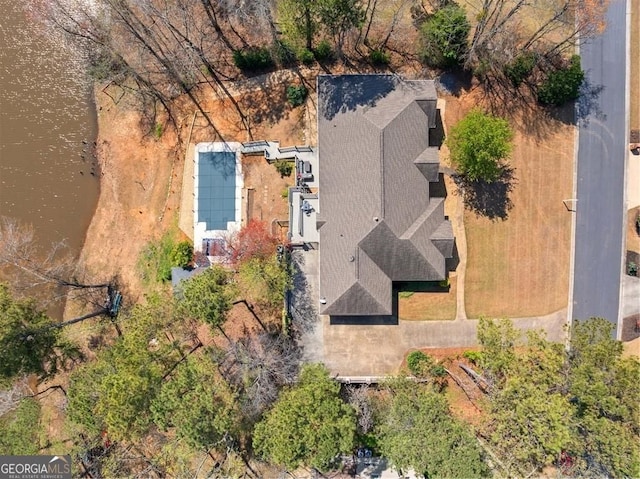 view of subject property